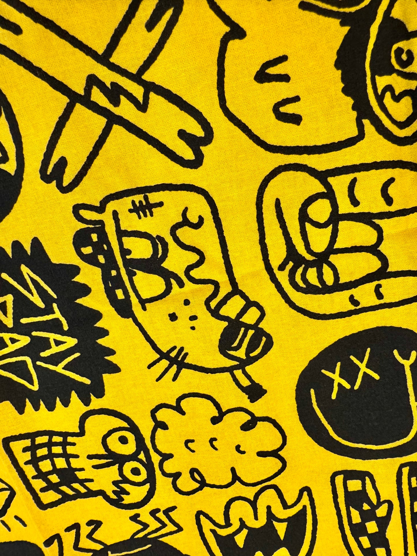 RAD BANDANA IN YELLOW OR ORANGE