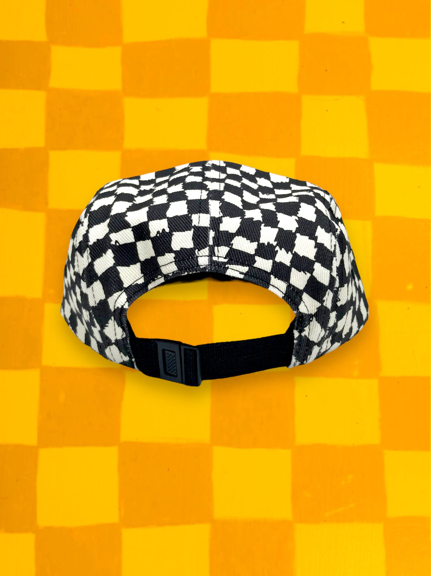 CHECKER CAMP HAT