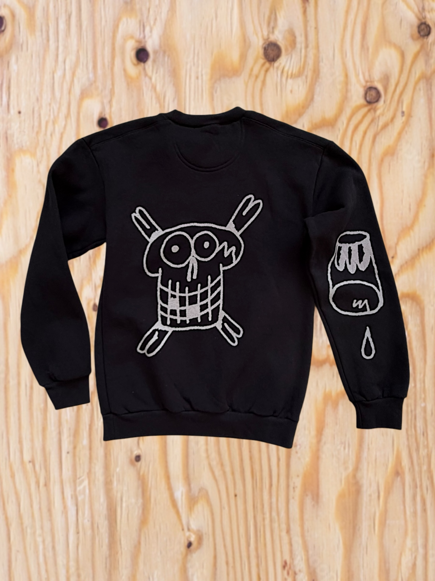 BIG SKETCHY ART CREW NECK