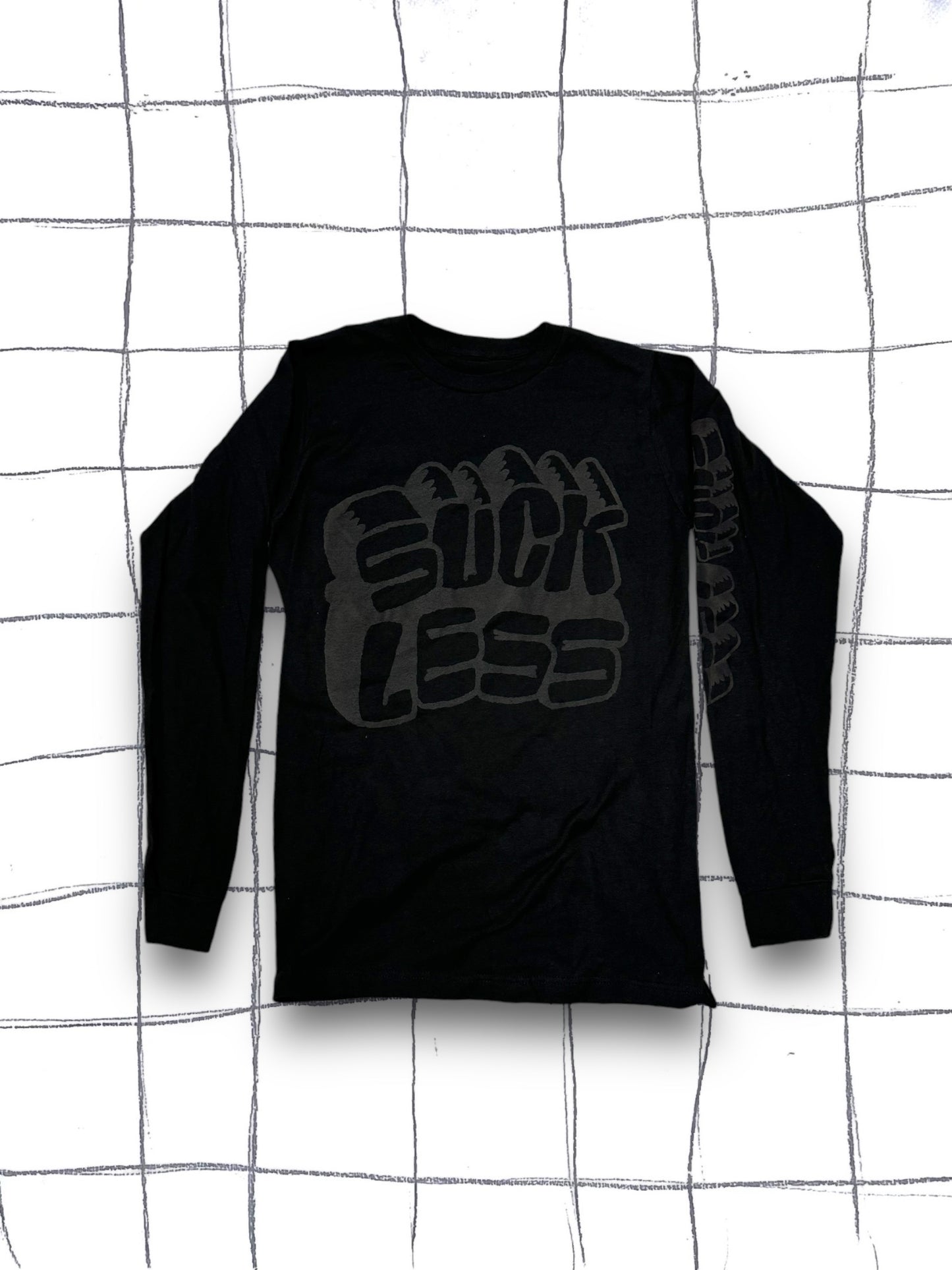 SUCKLESS BLACK ON BLACK LONG SLEEVE