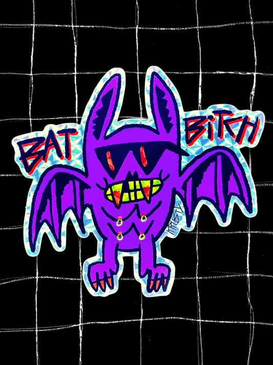 BAT BITCH STICKER