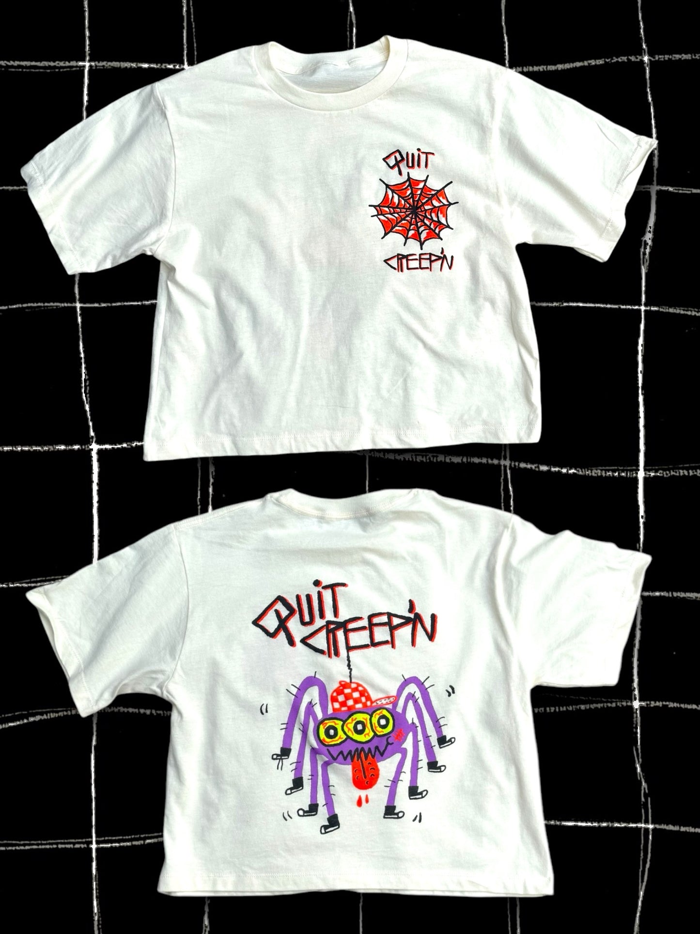 QUIT CREEP'N CROP TEE