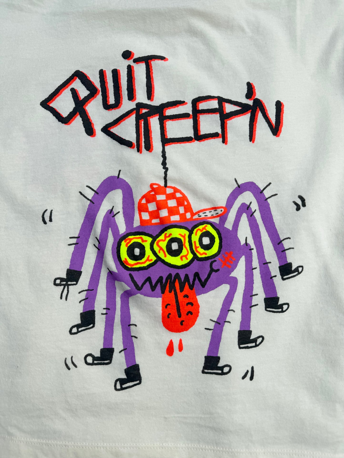 QUIT CREEP'N CROP TEE