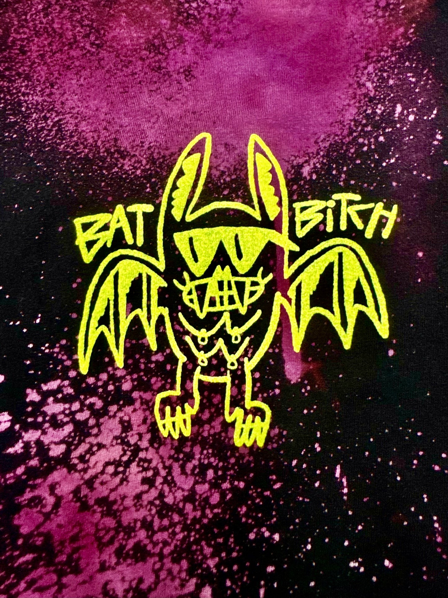 BAT BITCH CROP TEE