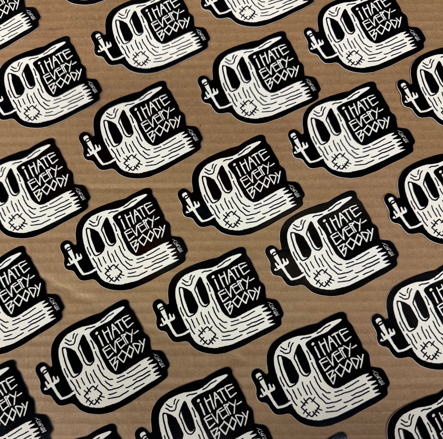 GLOW GHOST STICKER