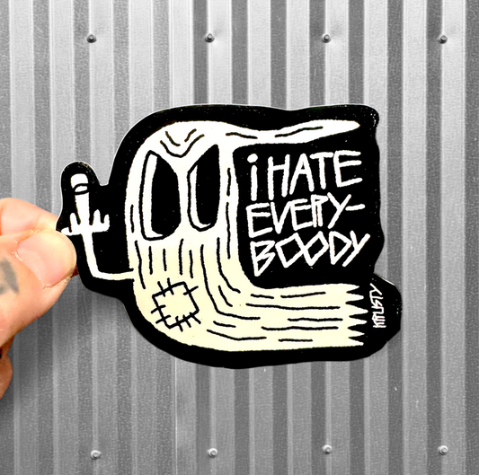 GLOW GHOST STICKER