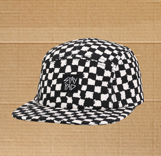 CHECKER CAMP HAT
