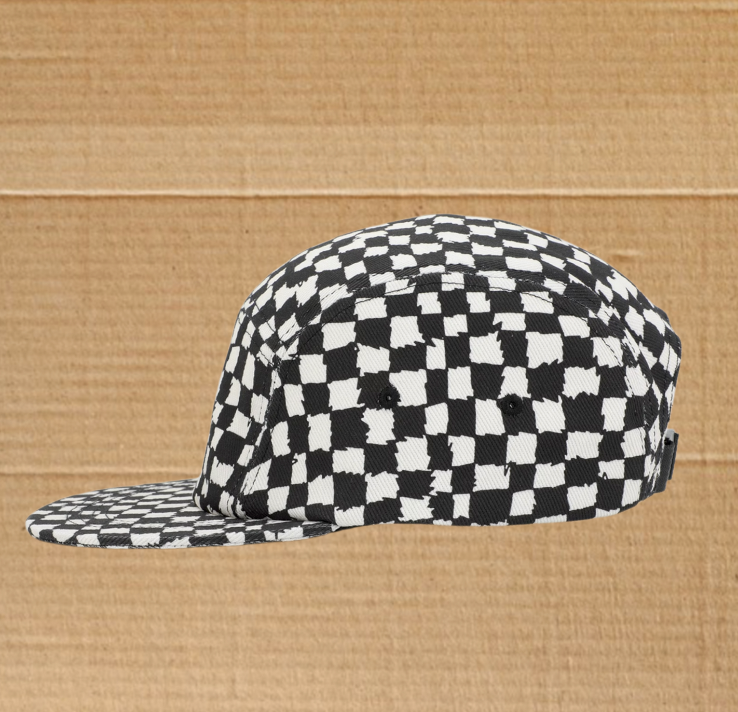 CHECKER CAMP HAT