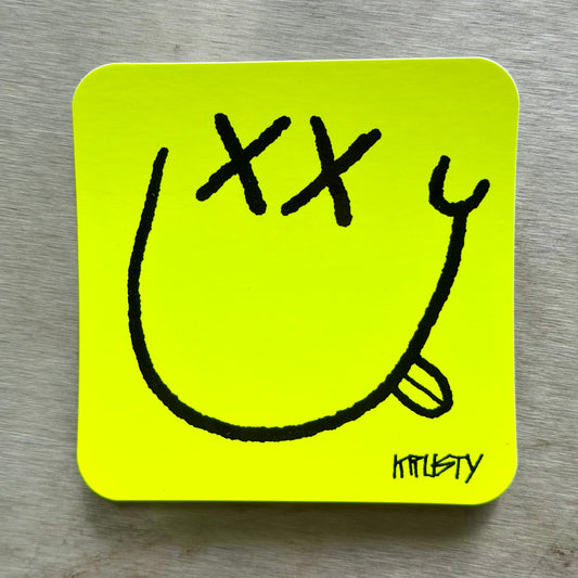PARTY FACE GLO STICKER