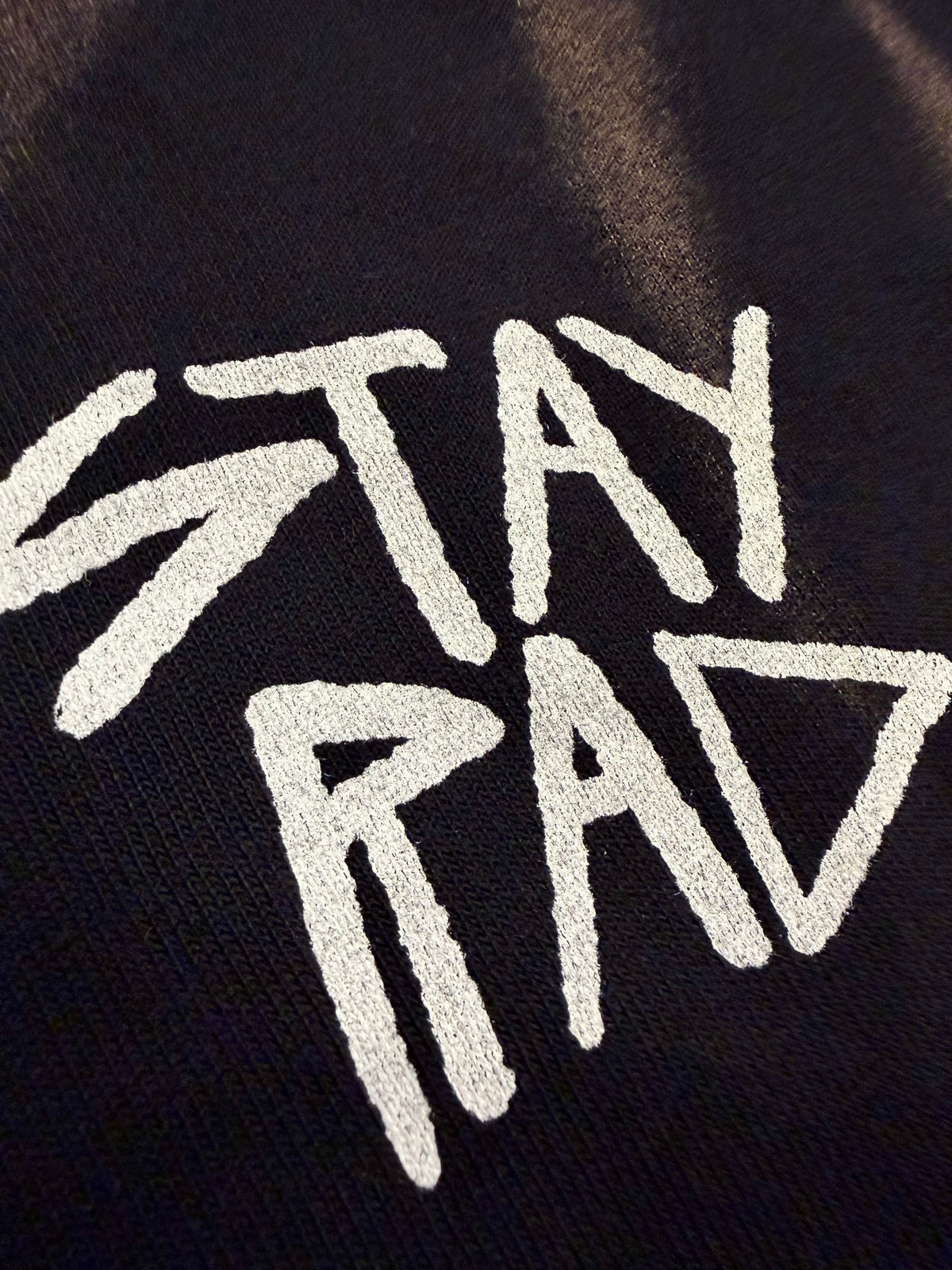 RAD TIGER STRIPES CROP HOODIE