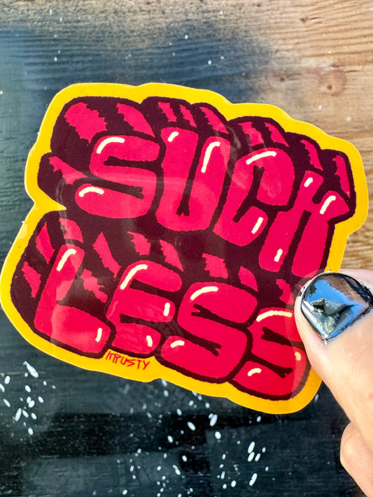 SUCKLESS STICKER