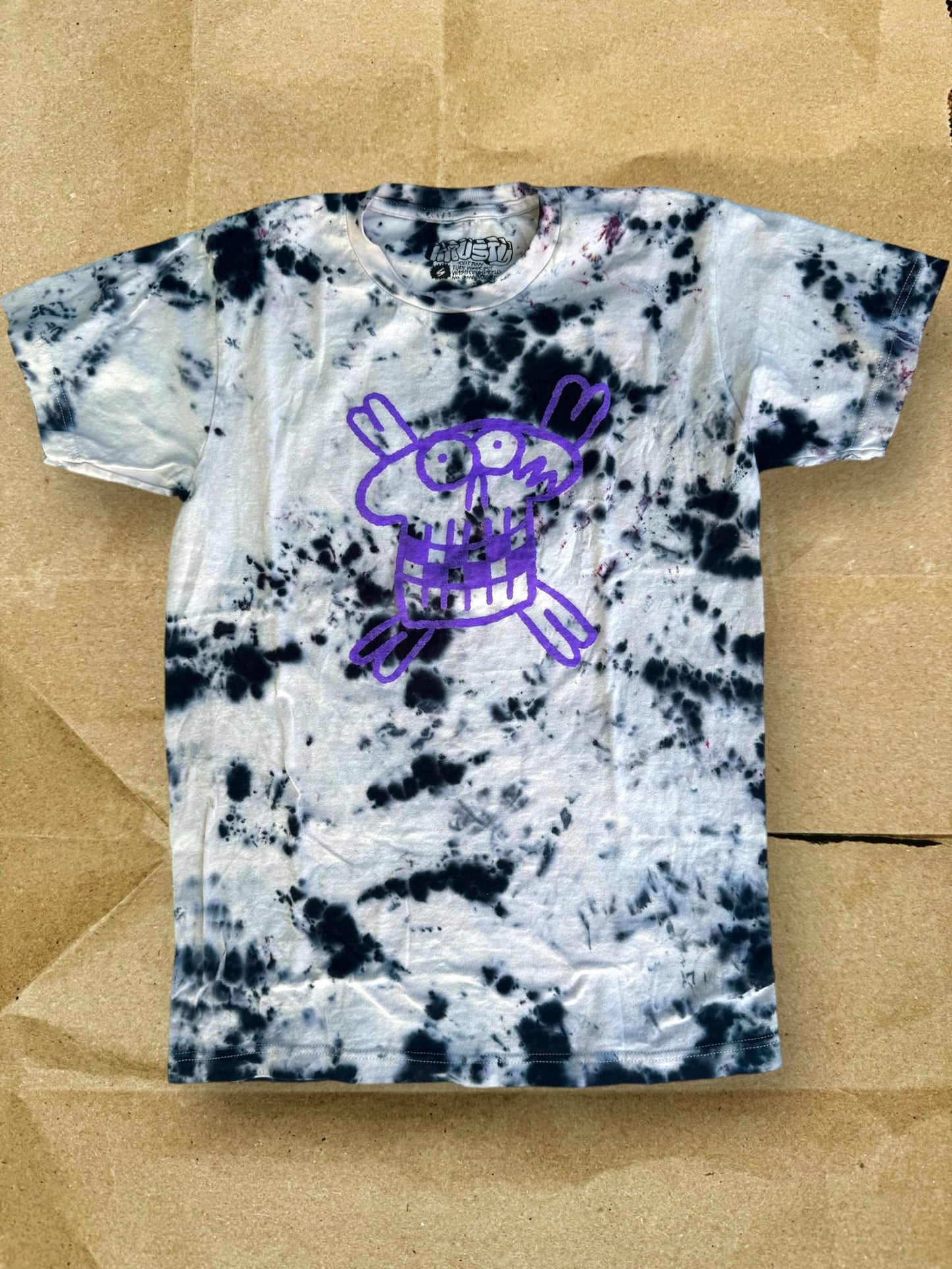 PARTY SKULL TIE DYE TEE