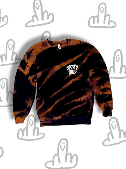 STAY RAD TIGER STRIPE CREWNECK