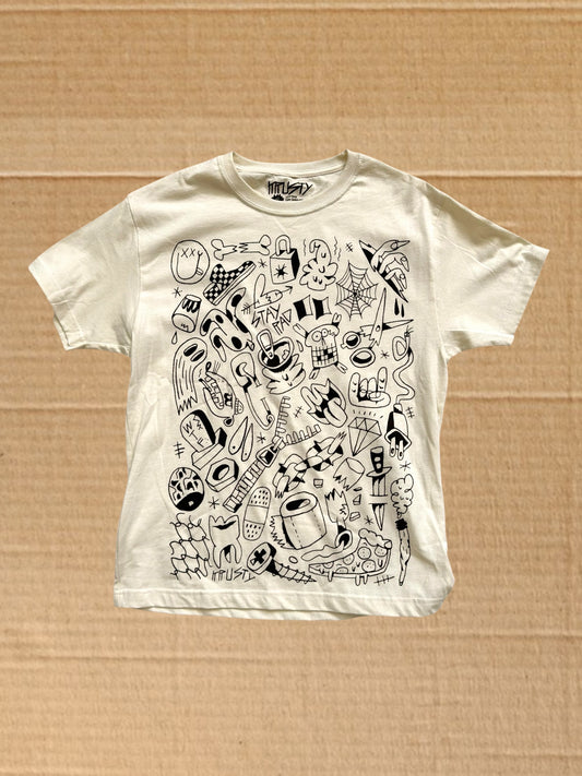 SKETCHY DOODLE TEE