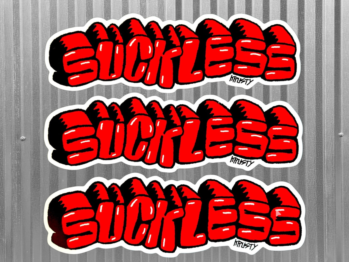 SUCKLESS BUMPER STICKER