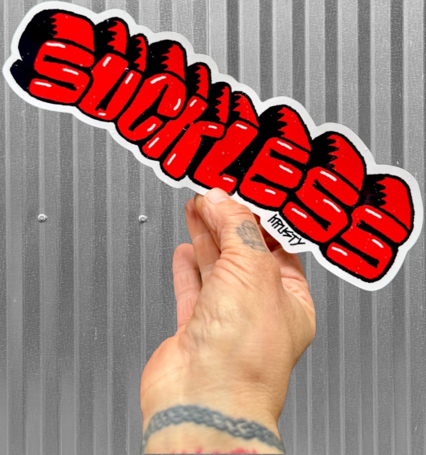 SUCKLESS BUMPER STICKER