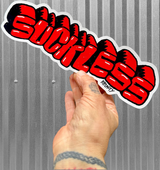 SUCKLESS BUMPER STICKER