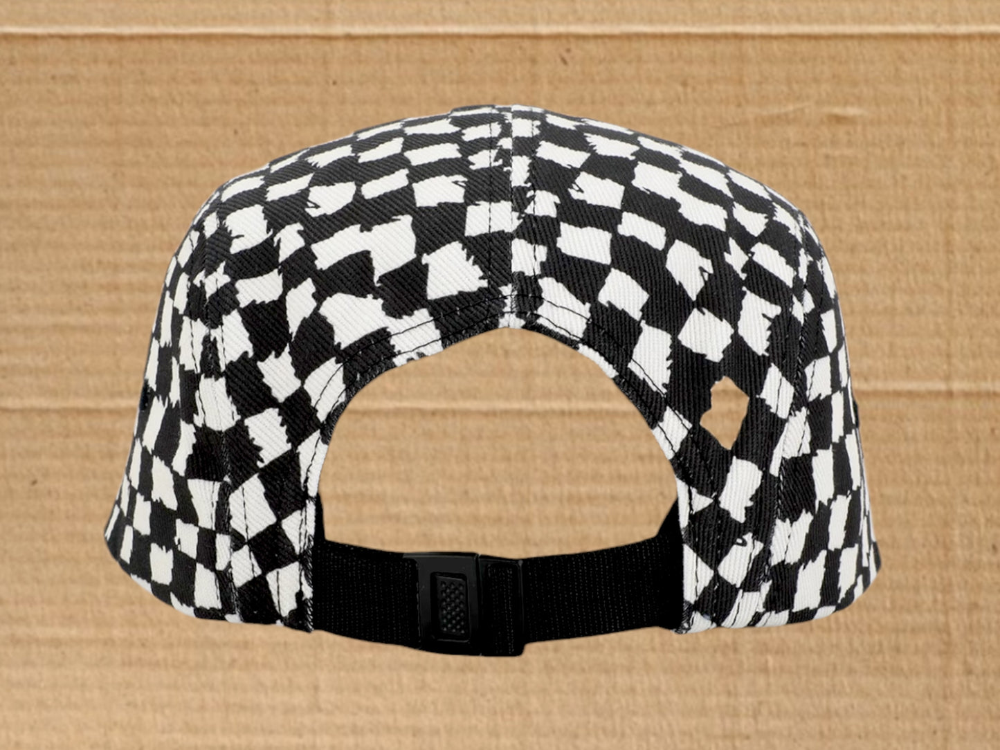 CHECKER CAMP HAT
