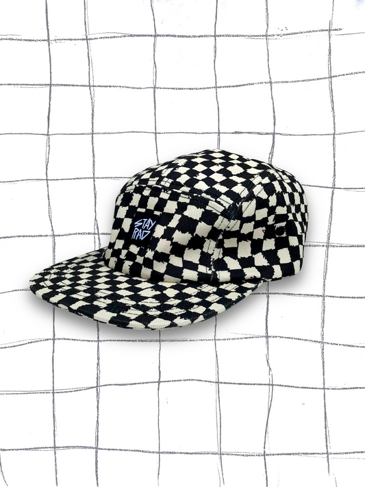 CHECKER CAMP HAT